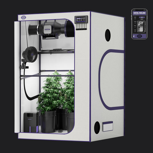 Growbuddy Growtent Complete Kit 2*2