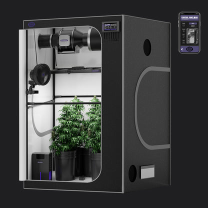 Growbuddy Growtent Complete Kit 2*2