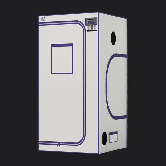 Growbody 24''*24''*48'' (2×2) 1680D Indoor Grow Tent: Hydroponic, Climate Control, Optimal Growth