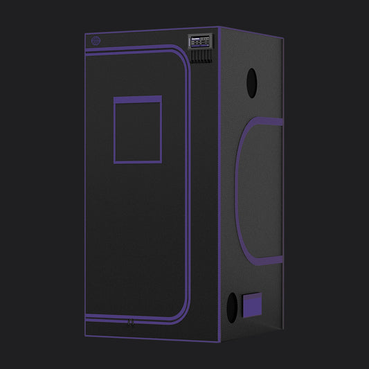 Growbody 24''*24''*48'' (2×2) 1680D Indoor Grow Tent: Hydroponic, Climate Control, Optimal Growth