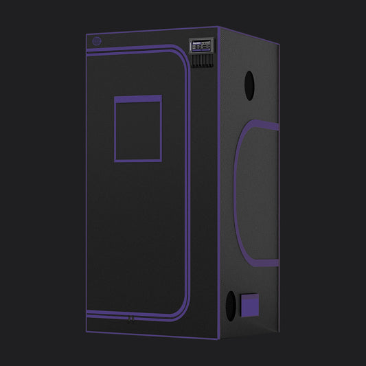 Growbody 36''*36''*72'' (3×3) 1680D Indoor Grow Tent: Hydroponic, Climate Control, Optimal Growth