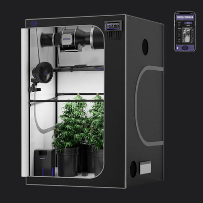 Growbuddy Growtent Complete Kit 4*4