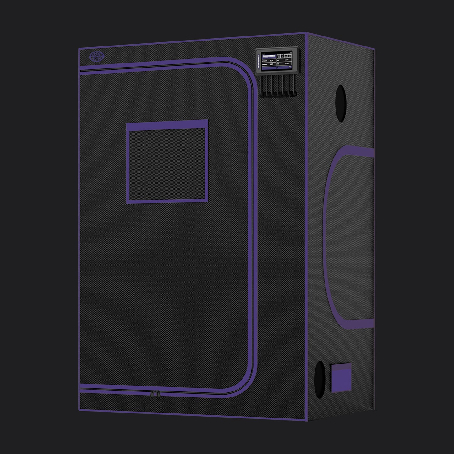 Growbody 48''*24''*60'' (4×2) 1680D Indoor Grow Tent: Hydroponic, Climate Control, Optimal Growth