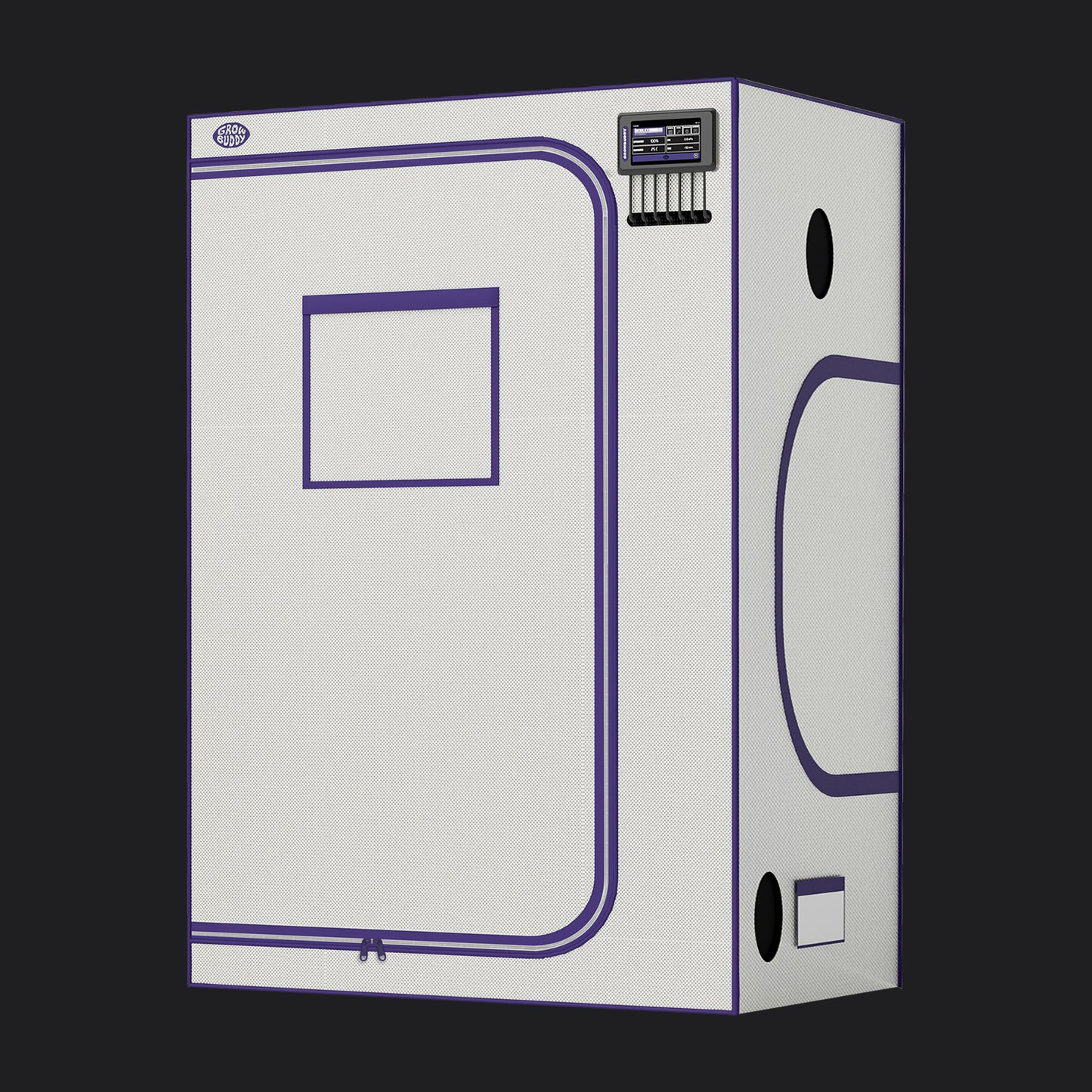 Growbody 48''*24''*60'' (4×2) 1680D Indoor Grow Tent: Hydroponic, Climate Control, Optimal Growth