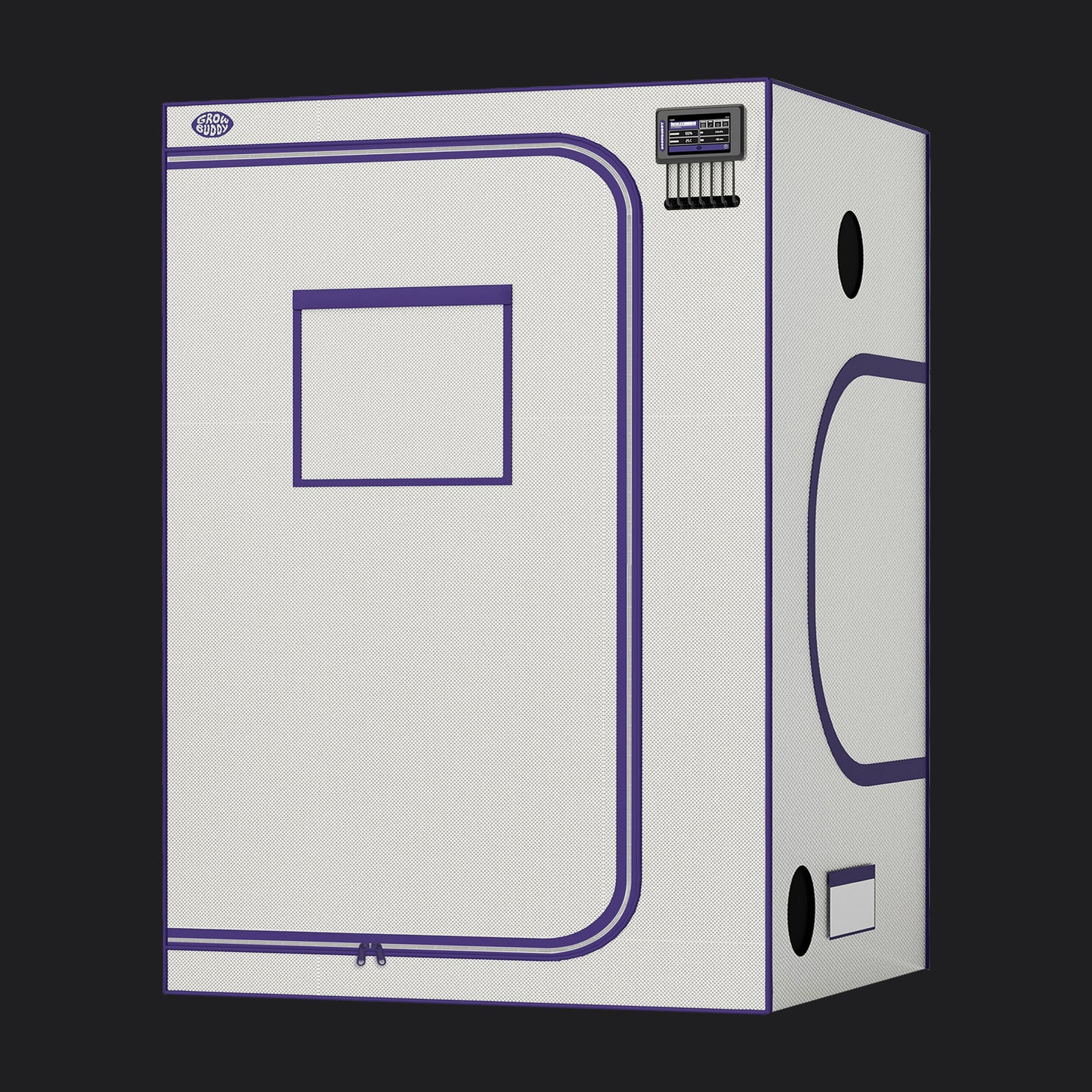 Growbody 60''*30''*80'' (5×3) 1680D Indoor Grow Tent: Hydroponic, Climate Control, Optimal Growth